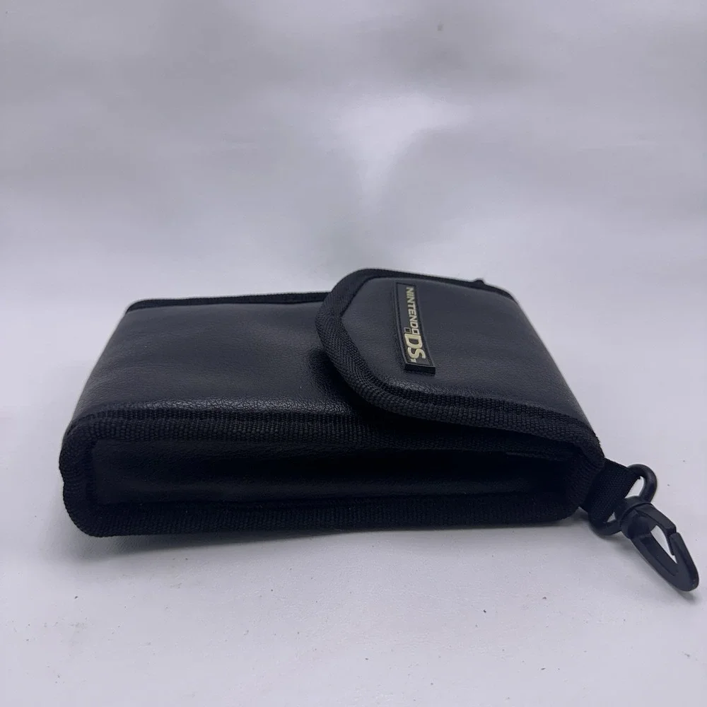 Nintendo DS Switch N' Carry Case Travel Bag Pouch Black Soft Case Belt Loop